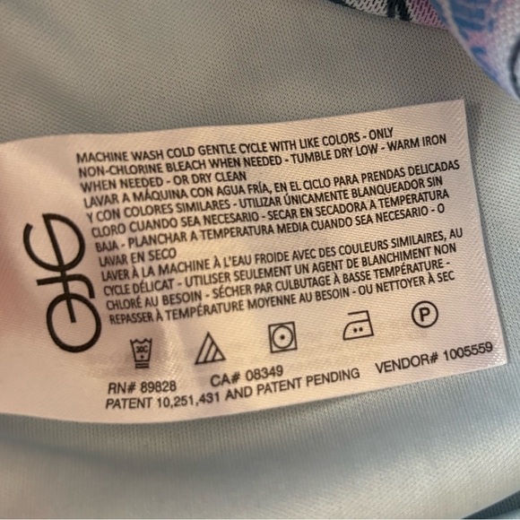 Circus NY Sam Edelman Lucia Swirl Print Ruched Art To Wear Short Sleeve Dress M - Picture 5 of 9